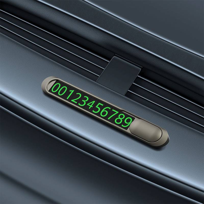 WIIWU Parking Number CH021 (Grey)