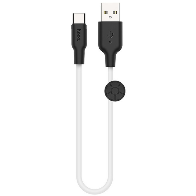 Hoco X21 Silicon Cable USB To Type-C 0.25M