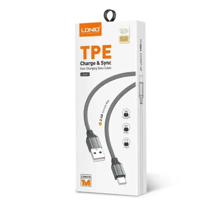 LDNIO LS441 Type-C Fast Charge cable 1M
