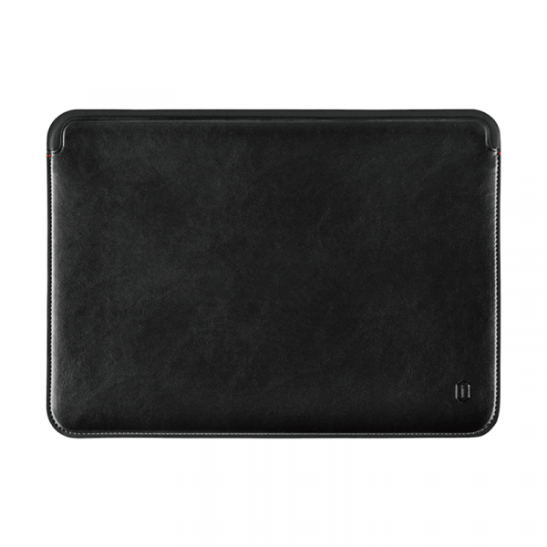 WIWU SKIN PRO PLATINUM WITH MICROFIBER LEATHER SLEEVE FOR MACBOOK 14.2" - black