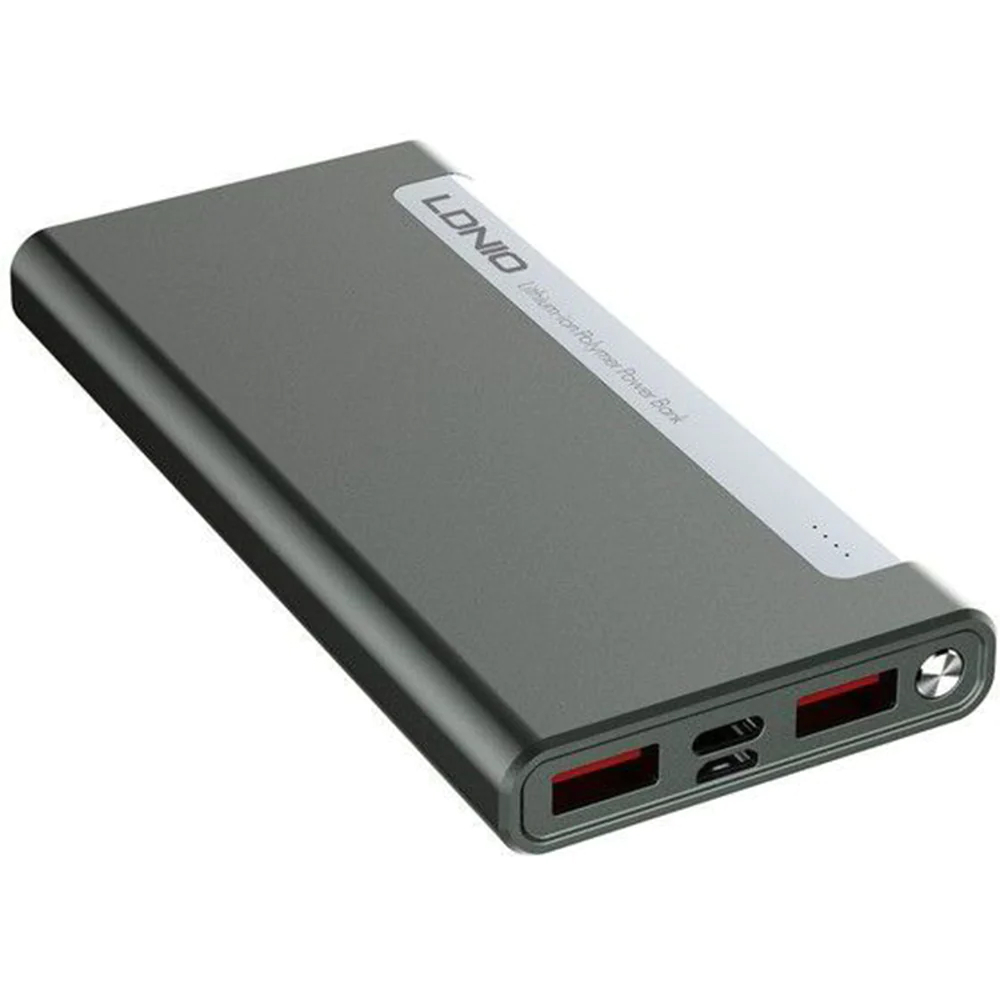 Ldnio PQ1905 Power Bank 2x USB + Type-C + Micro 3A 15W Fast Charging 10000mAh