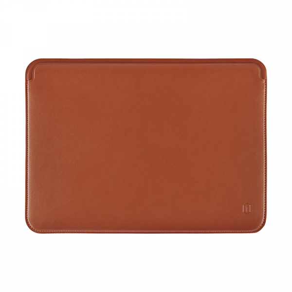 WIWU SKIN PRO PLATINUM WITH MICROFIBER LEATHER SLEEVE FOR MACBOOK 14.2" - BROWN