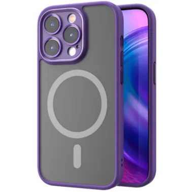 Rock Guard Touch Protection Case MagSafe (Purple)