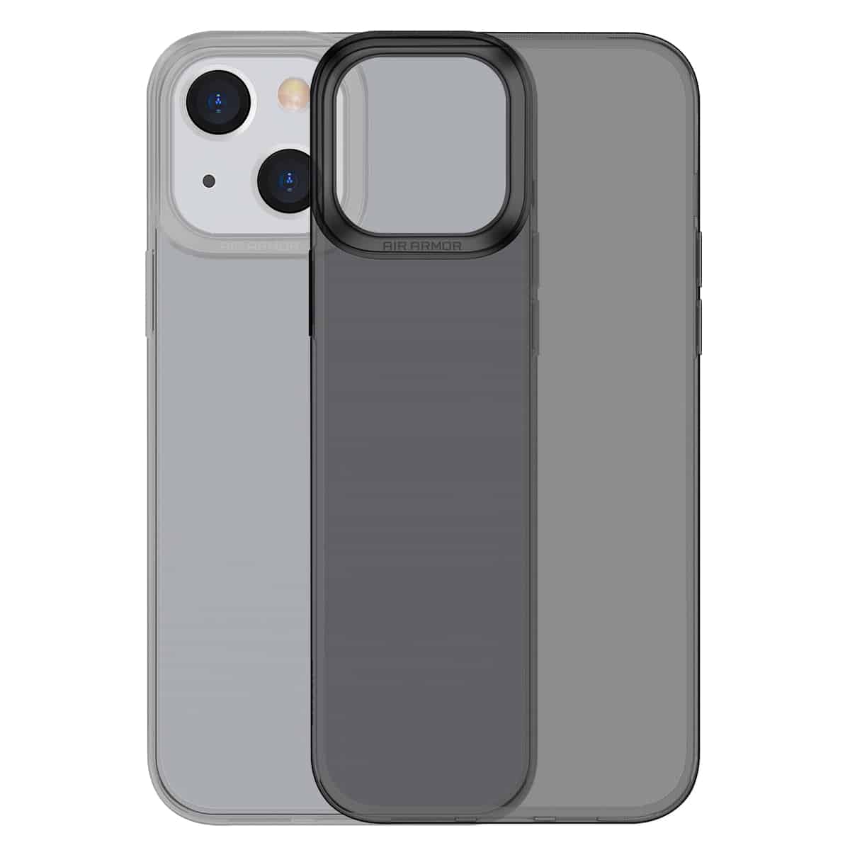 Baseus Simple Series Case Transparent Gel Case (Black)