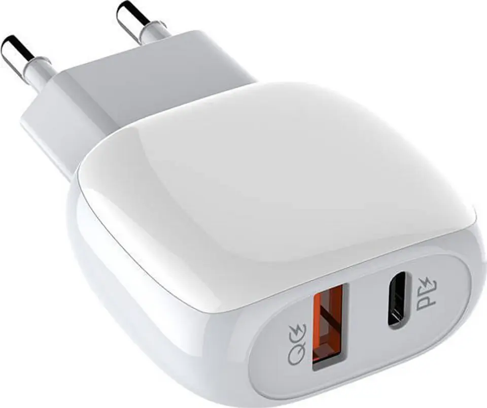 LDNIO A2317C Charger 20W PD+QC 3.0 With Cable (Type-C)