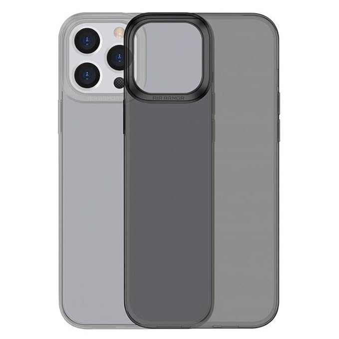 Baseus Simple Series Case Transparent Gel Case (Black)