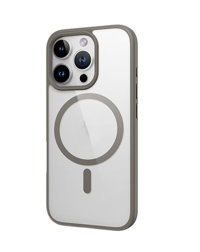 Rock Guard Transparent Magsafe (Grey)