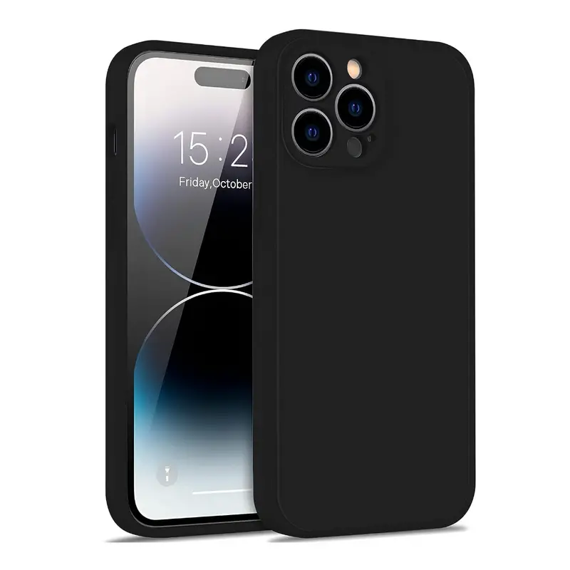 Silicon Case With MagSafe Black
