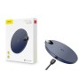 Baseus Digital LED Display Wireless Charger BSWC-P21 с технологией Qi 10W (Синий)
